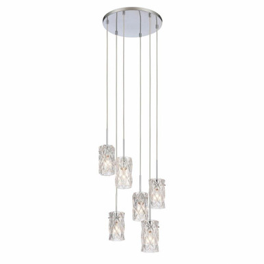 Formade Crystal 6 Light Large Pendant by ELK Home - 82198/6
