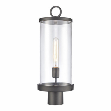 Hopkins 1 Light Outdoor Post Light 20.75 x 7.5 In by ELK Home - 89496/1