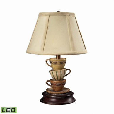 9W 1 LED Table Lamp In Glam Style 12.75 x 8 Inches by ELK Home - 93-10013-LED