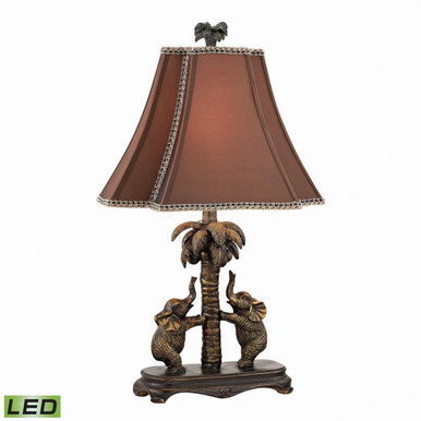 Adamslane 9W 1 LED Table Lamp In Glam Style 24 x 13 Inches by ELK Home - D2475-LED