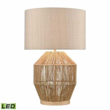 Corsair 9W 1 LED Table Lamp In Glam Style 24 x 16 Inches by ELK Home - D4555-LED