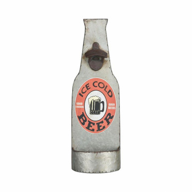 Barwell Hanging Bottle Opener 5.25 Inch Wall Art by Elk Home - 917301
