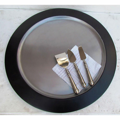 14 Inch Large Chalkboard Charger by Elk Home - CHARGER005