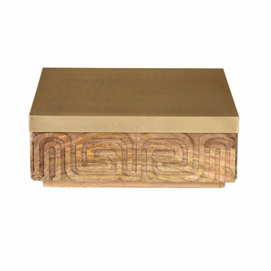 Maze 12 Inch Large Box In Coastal Style by Elk Home - H0897-10988