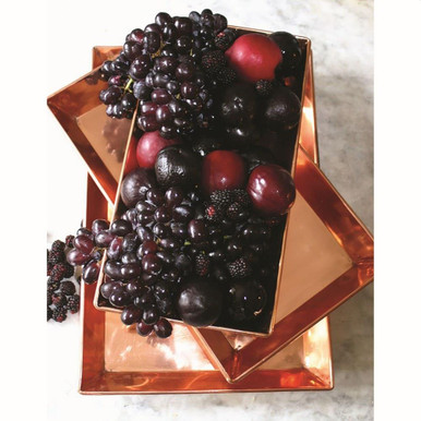 13 Inch Nesting Tray (Set of 3) by Elk Home - COPTRAY001/S3