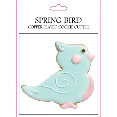 Spring Bird 6.81 Inch Cookie Cutters (Set of 6) by Elk Home - CPBRD/S6