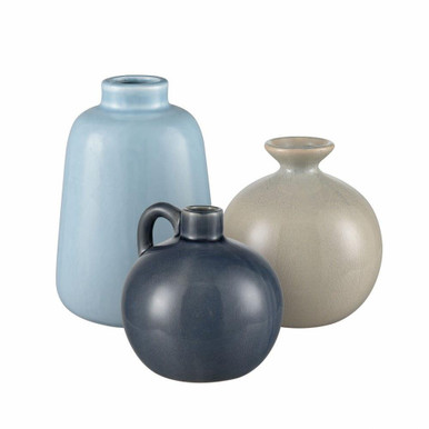 Andra 5 Inch Vase (Set of 3) In Modern Style by Elk Home - S0017-10031/S3