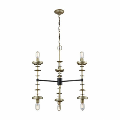 Orion 6 Light Chandelier 31 Inches Tall and 28 Inches Wide by ELK Home - D3603