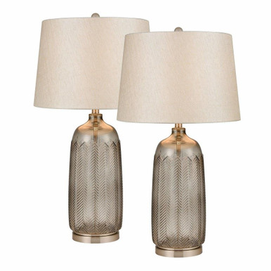 Lupin 1 Light Table Lamp (Set of 2) In Coastal Style 31 x 17 x ELK Home - S0019-9481/S2