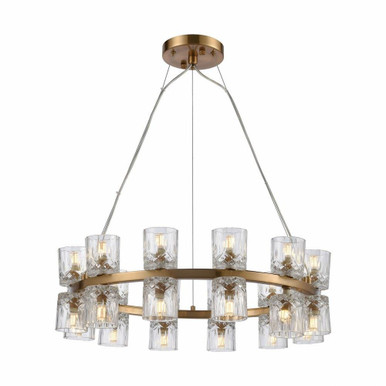 Double Vision 24 Light Chandelier 7.5 x 25 Inches Wide by ELK Home - D4180