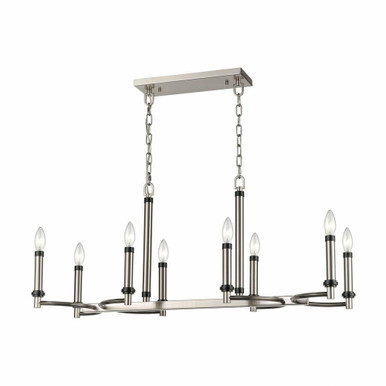 Sunsphere 8 Light Chandelier 15 Inches Tall and 36 Inches Wide by ELK Home - D4341