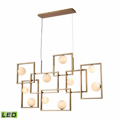 Amazed 21W 7 LED Linear Chandelier 31 x 51 Inches Wide by ELK Home - D4380