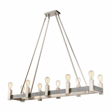Impression 10 Light Linear Chandelier 44 x 47 Inches Wide by ELK Home - D4680