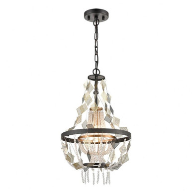 Selene 1 Light Chandelier 22 Inches Tall and 13 Inches Wide by ELK Home - D4715