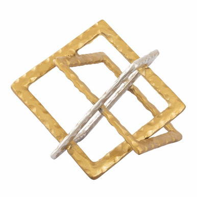 Abstract Interlocking 10.25 Inch Sculpture by Elk Home - S0807-9819
