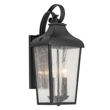 Forestdale Two Light Outdoor Wall Lantern by Kichler - 49736BKT