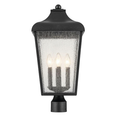 Forestdale 4 Light Outdoor Post Mount 21.75 x 10 Inches by Kichler  - 49739BKT