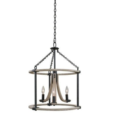 Middleton 3 Light Large Pendant by Kalco - 506651NI