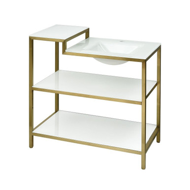 Argun Console Table 34 Inch Tall and 18 Inch Wide by ELK Home - V-ARGUN-36SG