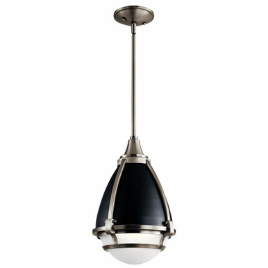 Ayra 1 Light Pendant With 15.5 Inches Tall By 10 x Kichler - 44098clp