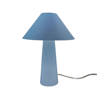 Portable 2 Light Tall Table Lamp 21.5 x 15 Inches by JD CER-2555-SKBL - CER-2555-SKBL