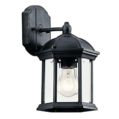 Barrie 1 Light Outdoor Wall Lantern 10.25 Inch Tall by Kichler - 49183