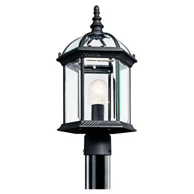 Barrie 10W 1 LED Outdoor Post Lantern 18 x 9.75 In by Kichler - 49187