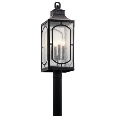 Bay Village 4 Light Outdoor Post Lantern 27 x 9.5 Inches by Kichler - 49934wzc