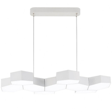 Hexacomb 53W 9 LED Large Pendant by George Kovacs - P8218-044B-L