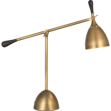 Ledger 1 Light Table Lamp 5.75 Inches and 21 Inches Tall by Robert Abbey - 1340