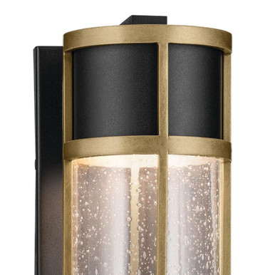 Camillo 18W 1 LED Small Outdoor Wall Lantern by Kichler - 59139BKT