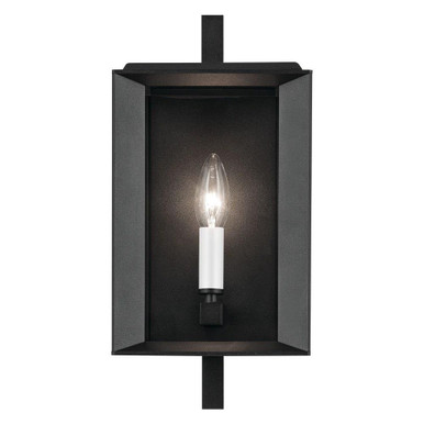 Kroft 1 Light Outdoor Wall Lantern by Kichler - 59131BKT