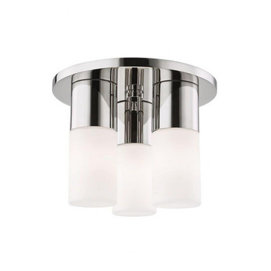 Lola 3 Light 9.25 Inch Wide Flush Mount by Mitzi - H196503-PN