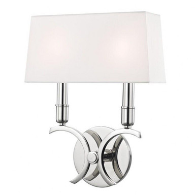 Gwen 2 Light Wall Fixture by Mitzi - H212102S-PN