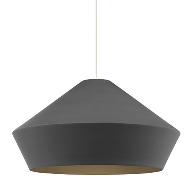 Sean Lavin 1 Light Line Volt Pendant 20 Inch Wide by Visual Comfort Modern - 700TDBMLGP