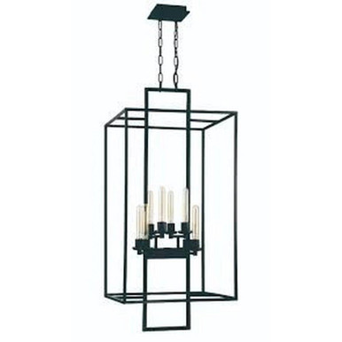 Cubic Eight Light Foyer 20.5 inches wide by 46.5 inches high by Craftmade - 41538-ABZ