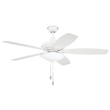 Jamison Ceiling Fan with Light Kit 52 inches wide by Craftmade - JAM52W5-LED