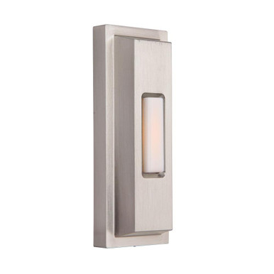 3.75 Inch Surface Mount Lighted Push Button PB5005-BNK by Craftmade - PB5005-BNK