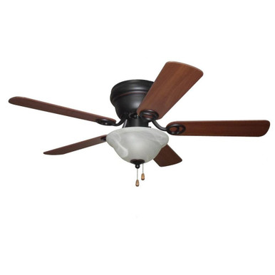 Wyman 42 Inch Hugger Ceiling Fan by Craftmade - WC42ORB5C1