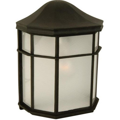 Cast Aluminum 1 Light Small Outdoor Wall Mount by Craftmade - Z103
