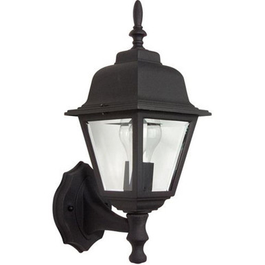 Cast Aluminum 1 Light Outdoor Wall Mount 15.25 Inch Tall by Craftmade - Z170