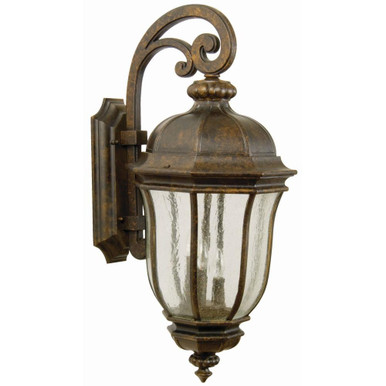 Harper 3 Light Outdoor Wall Lantern 28.12 Inch Tall by Craftmade - Z3324-PRO