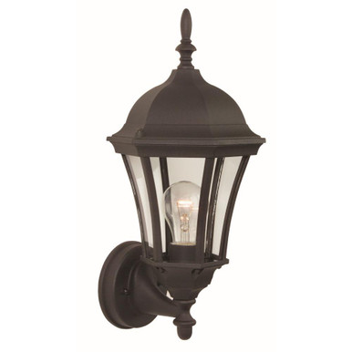 Cast Aluminum 1 Light Outdoor Wall Lantern 20 Inch Tall by Craftmade - Z380-TB