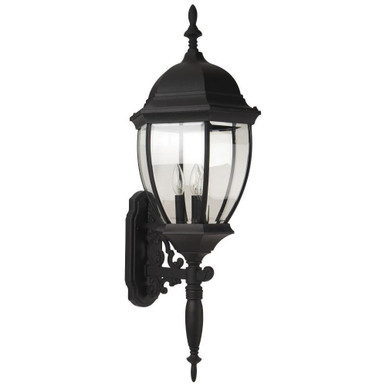 Cast Aluminum 3 Light Outdoor Wall Lantern by Craftmade - Z580-TB