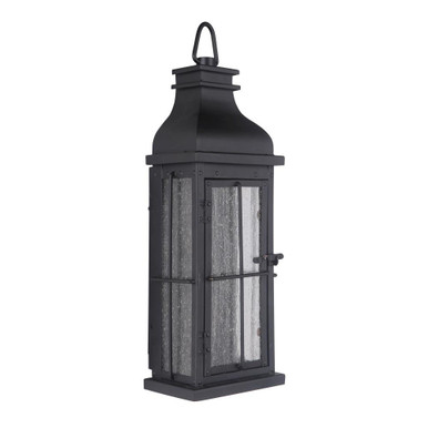 Vincent 8W 1 LED Outdoor Wall Lantern 17 Inch Tall by Craftmade - ZA1802-MN-LED