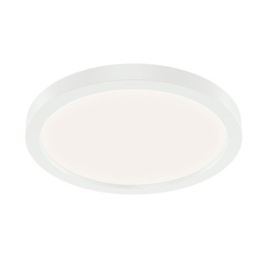 Ara 18W LED 9.02 Inch Wide Flush Mount by Kichler - 53009WH30