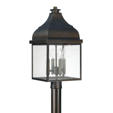 Westridge 4 Light Outdoor Post Lantern by Capital - 9645OB