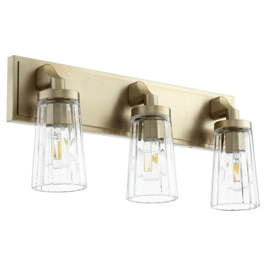 3 Light Vanity Light 20.5 Inch Wide by Quorum - 5201-3-80