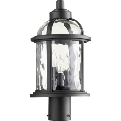 Winston 3 Light Outdoor Post Lantern 8.75 x 17 inches by Quorum - 7762-3
