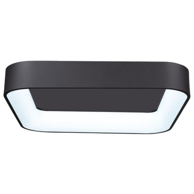 Lazio 30W LED 17.75 Inch Wide Square Flush Mount by Artcraft - BT2020BK